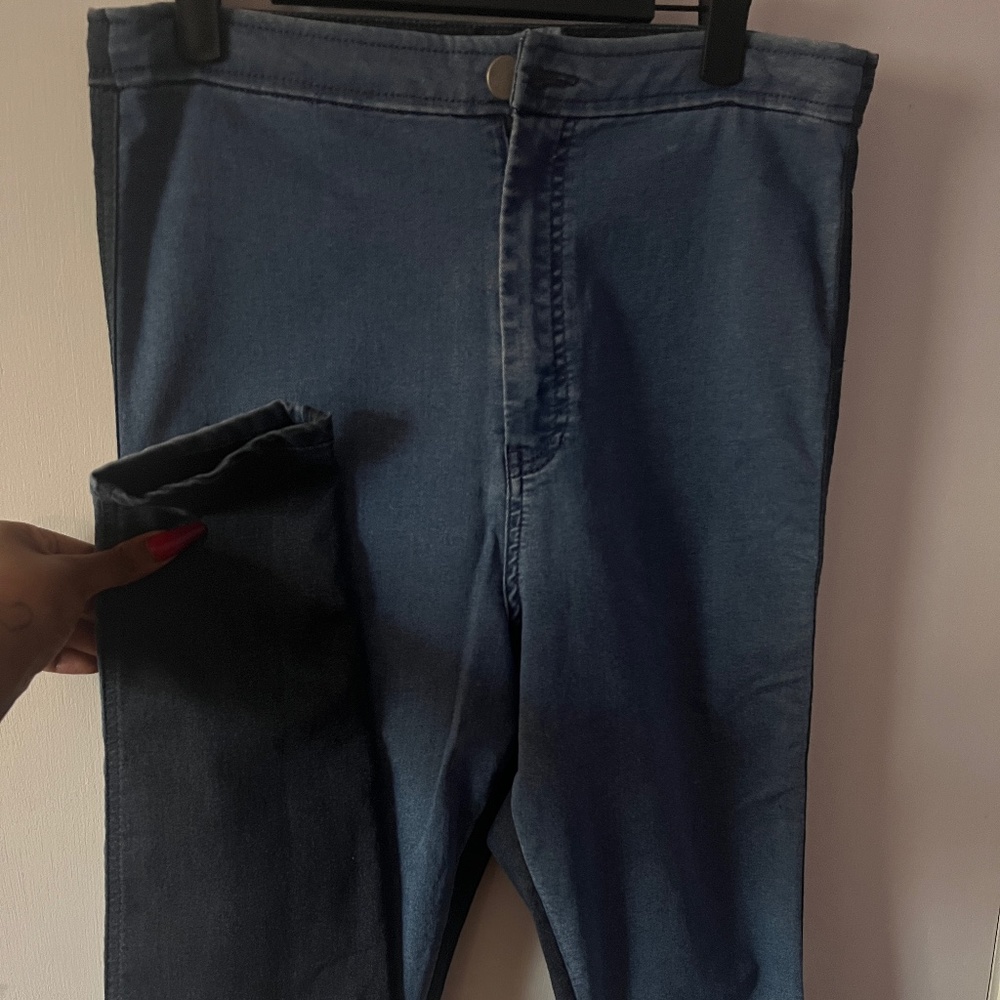 Two toned jeans